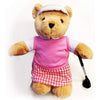 Golfing Girl Teddy Bear - golfprizes