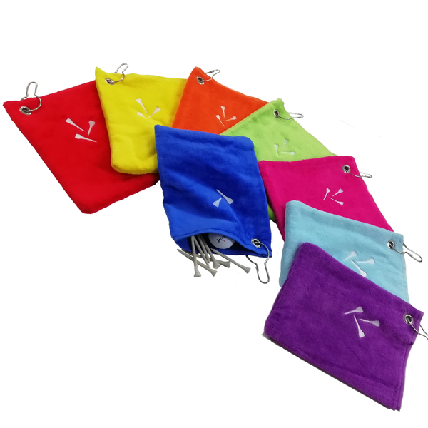 3-Tee Pouch Towels - golfprizes