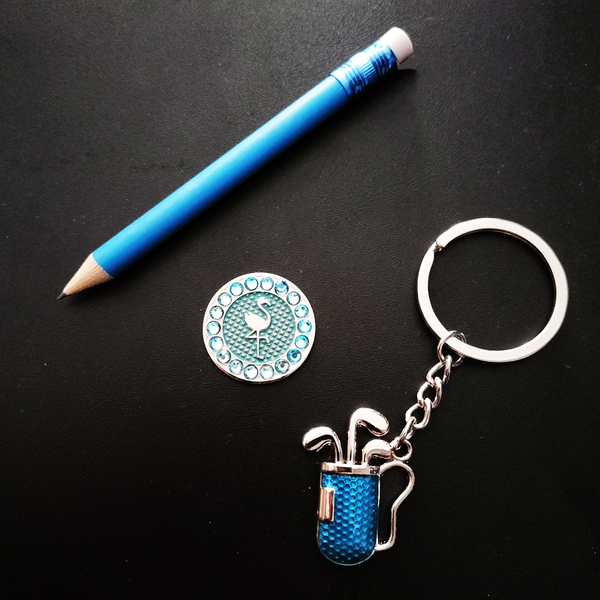 Sparkle and Shine gift bag - blue - golfprizes