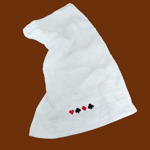 Luxury Towel with Bridge Motif - HALF PRICE SALE