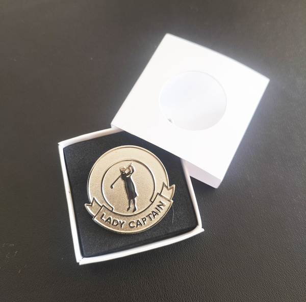 Lady Captain Brooch - golfprizes