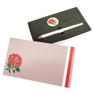 English Rose Ball Marker and Pencil Presentation Sleeve