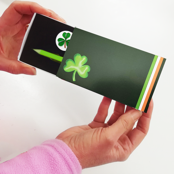 Irish Ball Marker and Pencil Presentation Sleeve - golfprizes