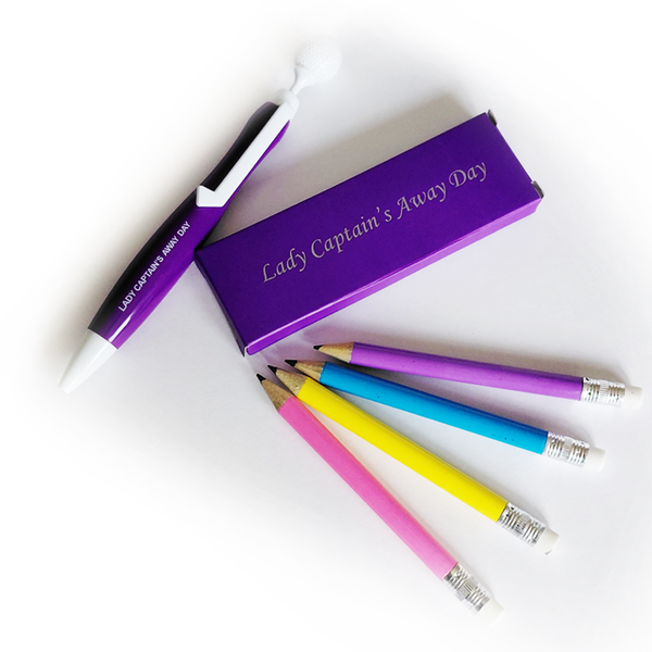 Lady Captain's Away Day Pencil and Pen Pack - golfprizes