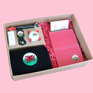 Deluxe Welsh Golfing Gift Set