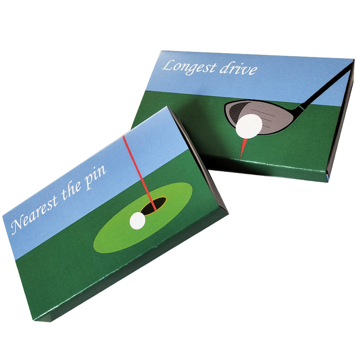 Nearest the Pin and Longest Drive Presentation Sleeves - golfprizes