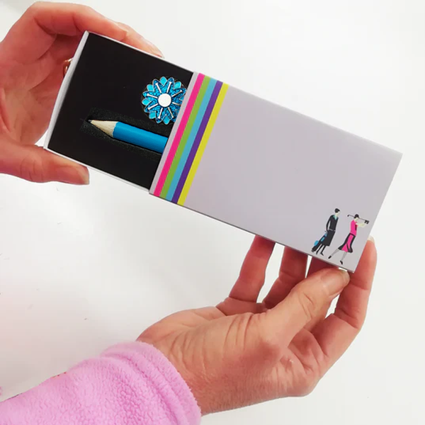 Sparkly Ball Marker and Pencil in Presentation Sleeve