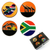 South Africa Ball Markers and Visor Clip set
