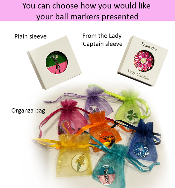 Garden Flower Ball Markers - golfprizes