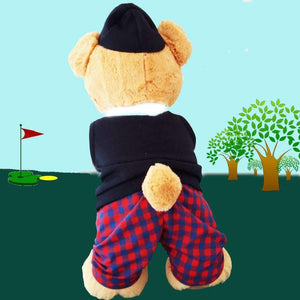 Golfing Boy Teddy Bear