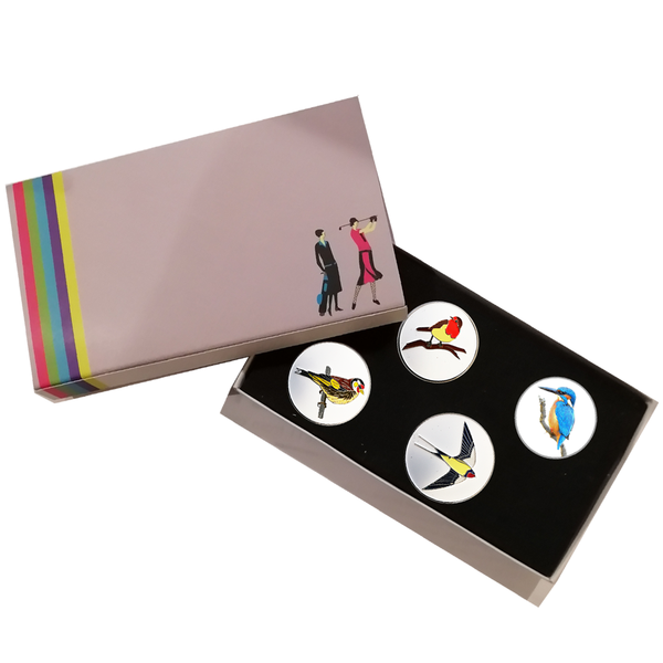 Birdie Ball Markers in Presentation Sleeve - golfprizes
