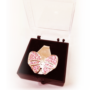 Sparkly Bow Ball Marker and Visor Clip