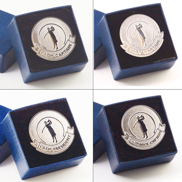 Lady Captain Brooches / badge - golfprizes