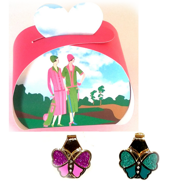 Butterfly Visor Clip in Gift Box - golfprizes