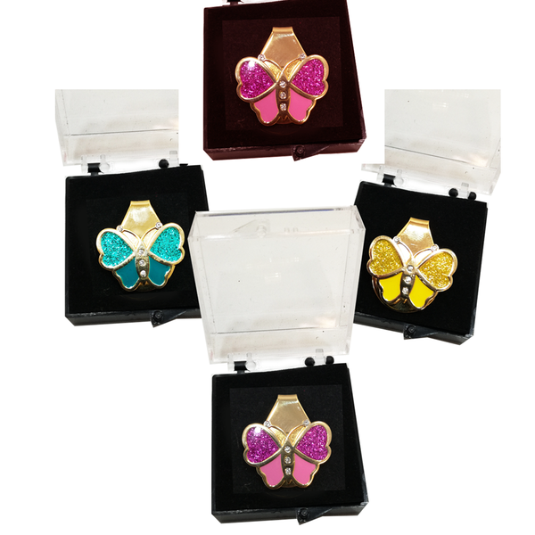 Butterfly Ball Marker and Visor Clip - golfprizes