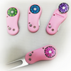 Sparkly Divot Tool - pink - golfprizes
