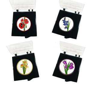 Flower Ball Markers and Visor Clip