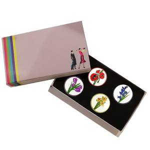 Flower Ball Markers in Presentation Sleeve