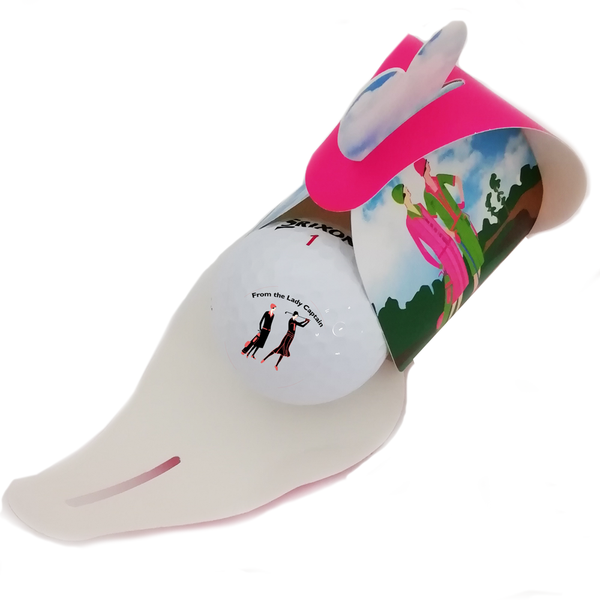 Lady Captain Golf Ball in Presentation Box - golfprizes