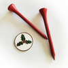 Holly Ball Marker and Tees - golfprizes