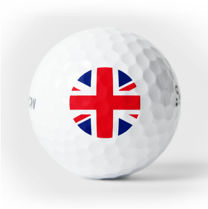 Union Jack Golf Ball - sleeve of 3