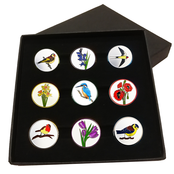 The Nature Lover’s Ball Marker Gift Set - golfprizes