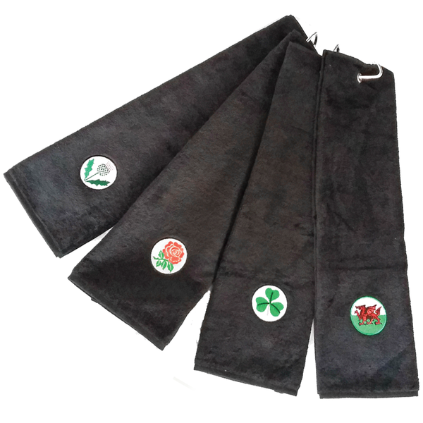 National Emblem Golf Towels - golfprizes