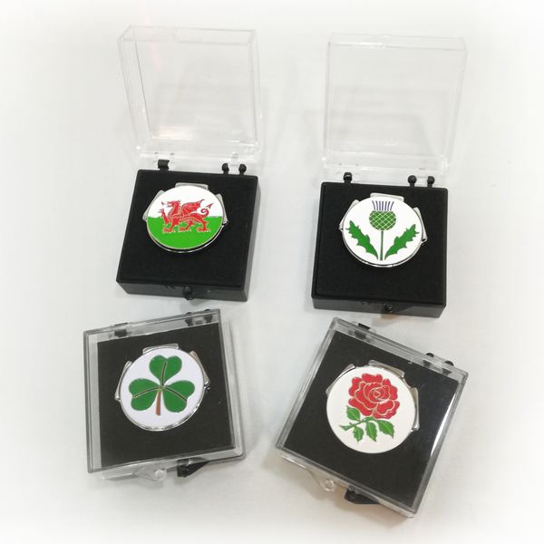 Patriotic Spring Visor Clip and Ball Marker - golfprizes