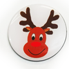 Rudolph Christmas Ball Marker, Visor Clip and Tees - SPECIAL OFFER - golfprizes