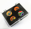 South Africa Ball Markers and Visor Clip set - golfprizes