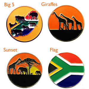 South Africa Ball Marker and Divot Tool